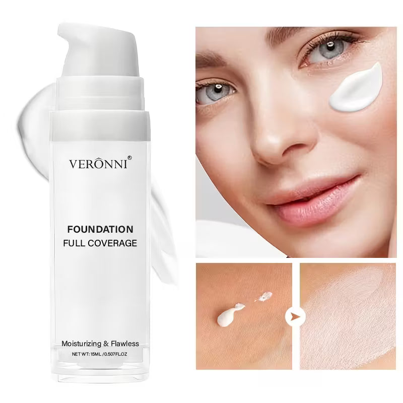 1pc/2PCSWhite Liquid Foundation for Halloween Goth Makeup