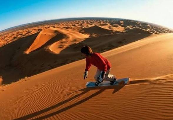 Merzouga Sandboarding in the Sahara Desert