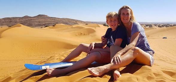 Merzouga Sandboarding in the Sahara Desert