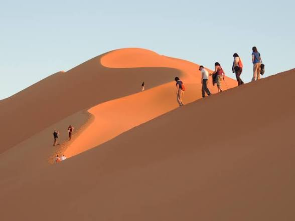 Trekking in Merzouga Dunes: A Sahara Desert