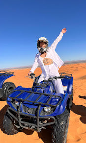 quad bike ride across the Merzouga dunes.