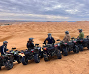 quad bike ride across the Merzouga dunes.