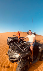 quad bike ride across the Merzouga dunes.